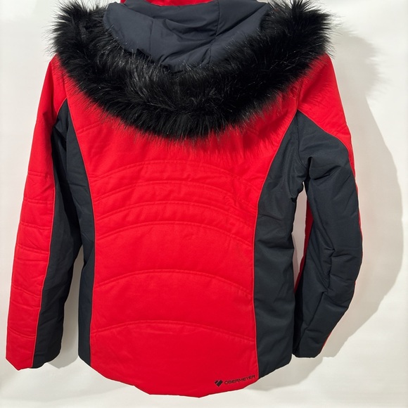 NWT Obermeyer Tuscany II jacket readmylip (red)retail 299 - Picture 2 of 7